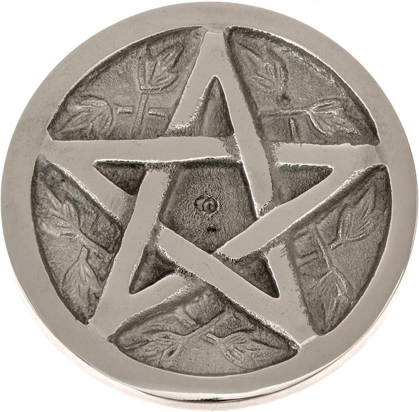 imageDeluxe Wiccan Altar Kit  Witchcraft Supplies for Beginners Witchy Gifts Spiritual Decor  Triquetra Altar Table SetDeluxe  Pentagram