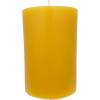 image100 Pure Beeswax Candle  Medium Pillar Candle  60 Hour Burn Time  3x4 Inch  Alternative ImaginationMedium