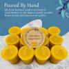 image12 Pack of Beeswax Votive Candles  100 Pure Natural Beeswax with Natural Light Honey Scent  15 Hour Burn  Alternative Imagination24 Pack