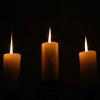 image3 Pack Emergency Candles Made from Pure Beeswax Slow Burn time for Hurricanes Power outages and More