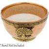 image7 Chakras Copper Offering Bowl  for Altar Use Ritual Offerings Home Decor Chakra Decor Meditation Accessories  Incense Holder and Smudge Bowl for Smudge Sticks Incense ConesTree of Life