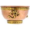 image7 Chakras Copper Offering Bowl  for Altar Use Ritual Offerings Home Decor Chakra Decor Meditation Accessories  Incense Holder and Smudge Bowl for Smudge Sticks Incense ConesOm