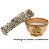 image7 Chakras Copper Offering Bowl  for Altar Use Ritual Offerings Home Decor Chakra Decor Meditation Accessories  Incense Holder and Smudge Bowl for Smudge Sticks Incense ConesTree of Life