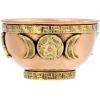 image7 Chakras Copper Offering Bowl  for Altar Use Ritual Offerings Home Decor Chakra Decor Meditation Accessories  Incense Holder and Smudge Bowl for Smudge Sticks Incense ConesTriple Moon