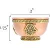 image7 Chakras Copper Offering Bowl  for Altar Use Ritual Offerings Home Decor Chakra Decor Meditation Accessories  Incense Holder and Smudge Bowl for Smudge Sticks Incense ConesHamsa Hand