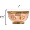 image7 Chakras Copper Offering Bowl  for Altar Use Ritual Offerings Home Decor Chakra Decor Meditation Accessories  Incense Holder and Smudge Bowl for Smudge Sticks Incense Cones7 Chakras