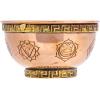 image7 Chakras Copper Offering Bowl  for Altar Use Ritual Offerings Home Decor Chakra Decor Meditation Accessories  Incense Holder and Smudge Bowl for Smudge Sticks Incense Cones7 Chakras