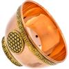image7 Chakras Copper Offering Bowl  for Altar Use Ritual Offerings Home Decor Chakra Decor Meditation Accessories  Incense Holder and Smudge Bowl for Smudge Sticks Incense ConesFlower of Life