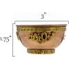 image7 Chakras Copper Offering Bowl  for Altar Use Ritual Offerings Home Decor Chakra Decor Meditation Accessories  Incense Holder and Smudge Bowl for Smudge Sticks Incense ConesDragon