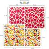 image7 Pc Beeswax Wraps for Food Snacks Sandwich Bread  Reusable Eco Friendly Kitchen Storage and Zero Waste  4 Wraps 2 Beeswax Bars and Cotton Mesh Market Bag  Alternative Imagination