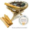 imageAbalone Shell 5 Inches or Larger  Holds Incense Trinkets and More  Incense Holder for Smudging Home Decor  Alternative Imagination5 Inches