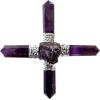imageAlternative Imagination Amethyst Four Point Crystal Energy Generator  Real Amethyst Healing Crystals for Directing Spiritual Energy  Spiritual Decor Meditation Accessories Room Decor