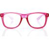 imageAlternative Imagination Premium Starburst Diffraction Glasses  Ideal for Raves Festivals and MoreTransparent Red