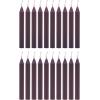 imageAlternative Imagination Set of 20 Brown Unscented 4 Inch Tall Chime Candles Altar SpellBlack