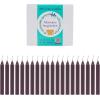 imageAlternative Imagination Set of 20 Brown Unscented 4 Inch Tall Chime Candles Altar SpellBlack