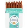 imageAlternative Imagination Set of 20 Brown Unscented 4 Inch Tall Chime Candles Altar SpellBrown