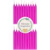 imageAlternative Imagination Set of 20 Brown Unscented 4 Inch Tall Chime Candles Altar SpellPink