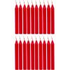 imageAlternative Imagination Set of 20 Brown Unscented 4 Inch Tall Chime Candles Altar SpellRed