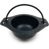 imageCast Iron Cauldron  Charcoal Incense Burner Halloween Decor Altar Supplies  3 Inch DiameterCauldron Without Lid