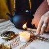 imageDeluxe Wiccan Altar Kit  Witchcraft Supplies for Beginners Witchy Gifts Spiritual Decor  Triquetra Altar Table SetStandard