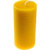 imageHoneycomb White Beeswax Candles  2x6 Pillar Candles 60 Hours  Naturally Whitened ampamp Additive Free  Smokeless Dripless Unscented  1 Pack  for Home Decor Gifts  Alternative ImaginationYellow