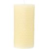 imageHoneycomb White Beeswax Candles  2x6 Pillar Candles 60 Hours  Naturally Whitened ampamp Additive Free  Smokeless Dripless Unscented  1 Pack  for Home Decor Gifts  Alternative ImaginationWhite