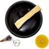 imagePalo Santo Smudge Kit with Soapstone Incense Holder and Beeswax Votive Candle  Incense Kit for Spiritual Cleansing Home Fragrance Witchcraft Supplies Spiritual GiftsChakra Energy Balance