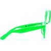 imagePremium Clear Glasses with Diffraction Flip Lenses  Ideal for Festivals Lights Raves EtcGreen