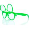 imagePremium Clear Glasses with Diffraction Flip Lenses  Ideal for Festivals Lights Raves EtcGreen