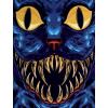 imageSeamless Bandana Buff Face Mask  Multipurpose Lightweight Style and ProtectionDark Cheshire Cat