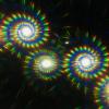 imageSpiral Diffraction Glasses  for Raves Festivals and MoreTransparent Green