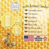 imageWild Meadow Beeswax Candles  3x4 Beeswax Pillar Candles Naturally Whitened ampamp Additive Free  40 Hours  Smokeless Dripless Unscented  for Home Decor Gifts  1 Pack  Alternative ImaginationWhite Ivory