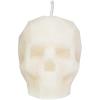 imageBeeswax Skull Candle  Large White Candle for Gothic Home Decor Halloween Decor Spooky Decor Witchy Gifts  Unscented Pure Beeswax Candles  475quot by 375quot  60 Hour Burn TimeSkull White