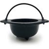 imageCast Iron Cauldron  Charcoal Incense Burner Halloween Decor Altar Supplies  3 Inch DiameterCauldron Without Lid