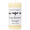 imageHoneycomb White Beeswax Candles  2x6 Pillar Candles 60 Hours  Naturally Whitened ampamp Additive Free  Smokeless Dripless Unscented  1 Pack  for Home Decor Gifts  Alternative ImaginationWhite