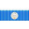 imageSet of 20 Blue Unscented 4 Inch Tall Chime Candles Altar Spell