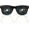 imageSpiral Diffraction Glasses  for Raves Festivals and MoreBlack