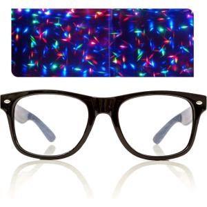 imageAlternative Imagination Premium Starburst Diffraction Glasses  Ideal for Raves Festivals and MoreBlack