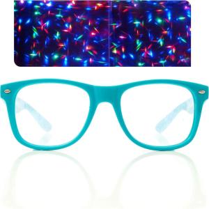 imageAlternative Imagination Premium Starburst Diffraction Glasses  Ideal for Raves Festivals and MoreLight Blue
