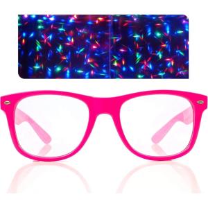 imageAlternative Imagination Premium Starburst Diffraction Glasses  Ideal for Raves Festivals and MorePink