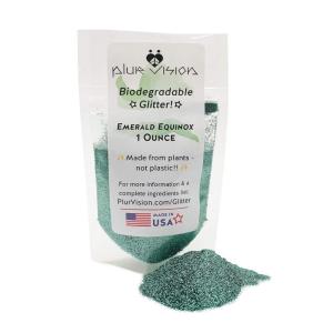 imageAmethyst Sky Biodegradable Glitter 1 Ounce  Made from Plant Cellulose Earth Friendly Perfect for Body Cosmetics Crafts DIY Projects Can be Mixed with Lotions Gels Oils Face PaintEmerald