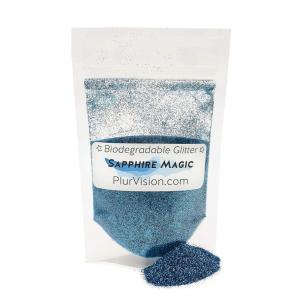 imageAmethyst Sky Biodegradable Glitter 1 Ounce  Made from Plant Cellulose Earth Friendly Perfect for Body Cosmetics Crafts DIY Projects Can be Mixed with Lotions Gels Oils Face PaintSapphire