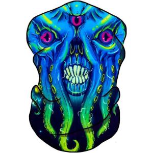 imageSeamless Bandana Buff Face Mask  Multipurpose Lightweight Style and ProtectionCosmic Cthulhu