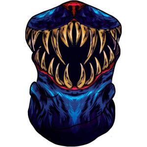 imageSeamless Bandana Buff Face Mask  Multipurpose Lightweight Style and ProtectionDark Cheshire Cat