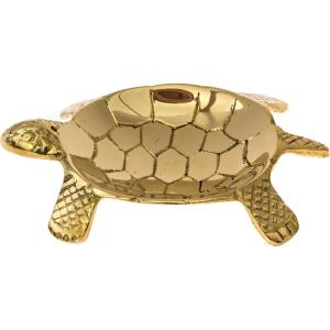 imageTurtle Incense Burner with 10 Palo Santo Incense Cones  475quot Brass Burner for Cone Incense Sticks Meditation Accessories Spiritual Room Decor Witchcraft Supplies Smudge Kit Witchy Home DecorBrass