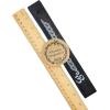 imageIncense Holder with Peace Sign  Wooden Tray Incense Burner Holder with Brass Inlay  for Incense Sticks Meditation Accessories Room Decor  10 InchesBlack with Om