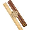 imageIncense Holder with Peace Sign  Wooden Tray Incense Burner Holder with Brass Inlay  for Incense Sticks Meditation Accessories Room Decor  10 InchesYin Yang