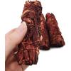 imageWhite Sage Bundle with Dragons Blood Incense Resin  Sage Sticks for Spiritual Cleansing Stress Relief Witchcraft Supplies Home Fragrance  3 Pack