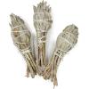 imageWhite Sage Smudge Sticks  Pack of 3 Torch Style Bundles  4quot Long  Natural Incense for Spiritual Cleansing Witchcraft Supplies Sage Smudge Kit Spiritual Gifts