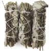 imageWhite Sage Smudge Sticks with Dried Lavender Buds  for Spiritual Cleansing Spiritual Gifts Witchcraft Supplies Meditation Accessories  Pack of 3 Sage Sticks
